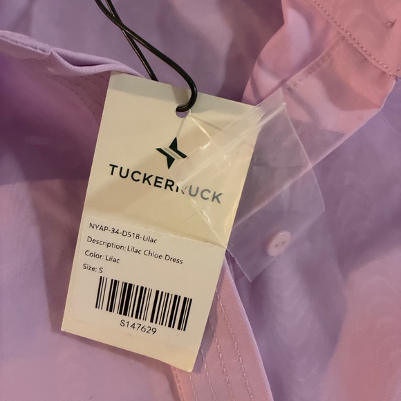 NWT Tuckernuck Chloe Shirtdress in lavender lilac color S - Picture 4 of 8